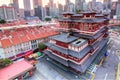 Buddha Tooth Relic Temple and Museum at Chinatown in Singapore Royalty Free Stock Photo