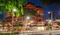 Buddha Toothe Relic Temple Chinatown Singapore Royalty Free Stock Photo