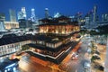 Buddha Toothe Relic Temple, Singapore Royalty Free Stock Photo