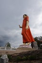 A statue of a lord Buddha.