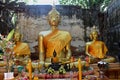 3 Buddhas in Ang Thong Tree Temple