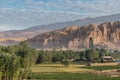 The Buddhas of Bamiyan Royalty Free Stock Photo