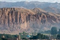 The Buddhas of Bamiyan Royalty Free Stock Photo
