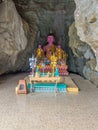 Buddhas in Tham Xang cave, Laos Royalty Free Stock Photo