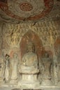 Buddhhist statues in Longmen Grottoes