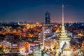 Buddhism architecture in city