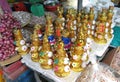 Buddhism Asia Central Vietnam Hue Garlic Pagoda Offering Worship Tower Display