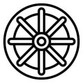 Buddhism Isolated Vector Icon which can easily modify or edit