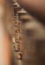 Buddhism: prayer wheel in Katmandu