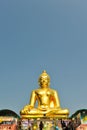 Buddhism Statue at Golden Triangle, Chiangsan, Chiangmai, Thailand Royalty Free Stock Photo