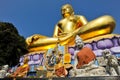 Buddhism Statue at Golden Triangle, Chiangsan Royalty Free Stock Photo