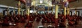 Young monks studying at the Kyaly Khat Wai Monastery, bago, bago region, Myanmar