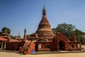Kyaly Khat Wai Monastery, bago, bago region, Myanmar Royalty Free Stock Photo