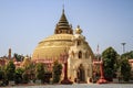 Massive pagoda, Mandalay region, Mandalay, Myanmar Royalty Free Stock Photo