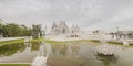 Buddhist architecture at Wat Rong Khun temple
