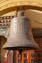 Buddhist bell in boudhanath, Kathmandu Royalty Free Stock Photo