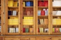 Buddhist bookcase