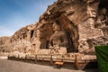 Buddhist Caves and Sculptures in Yungang Grottoes, Shanxi, China