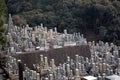 Buddhist cemetery, Kyoto, Japan