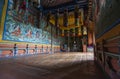 Buddhist Chapel of Jakar Dzong , Bumthang valley , Bhutan Royalty Free Stock Photo