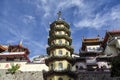 Buddhist chinese architecture of Kek Lok Si temple, situated in Air Itam in Penang, Malaysia Royalty Free Stock Photo