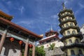 Buddhist chinese architecture of Kek Lok Si temple, situated in Air Itam in Penang, Malaysia Royalty Free Stock Photo