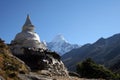 Buddhist Chorten - Nepal Royalty Free Stock Photo