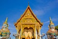 Buddhist church on koh samui Royalty Free Stock Photo