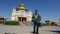 The Buddhist complex Golden Abode of Buddha Shakyamuni. Kalmykia, Russia.