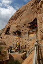 Buddhist complex Mati Si, Gansu, China 2018