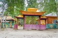 Buddhist datsan Dechen Ravzhalin in Arshan. Russia