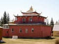 Buddhist datsan. The Republic of Buryatia.