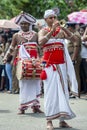 The Buddhist Day Perahera at Kandy. Royalty Free Stock Photo