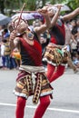 The Buddhist Day Perahera at Kandy. Royalty Free Stock Photo