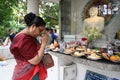 Buddha Purnima Festival in Dhaka, Bangladesh.