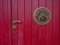 Buddhist door Royalty Free Stock Photo