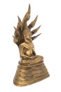 Buddhist Figurine Golden