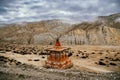 Buddhist Gompa Gumbas in Tibetan influenced Upper Mustang of Nepal
