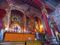 Buddhist gompa in Upper Pisang, Nepal