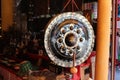 A Buddhist gong found at a local market in Koh Samui