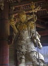 Buddhist Guardian Bishamon in Todaiji, Nara