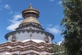 The Buddhist Kumbum chorten in Gyantse in the Pelkor Chode Monastery - Tibet Royalty Free Stock Photo