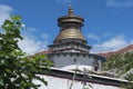 The Buddhist Kumbum chorten in Gyantse in the Pelkor Chode Monastery - Tibet