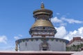 The Buddhist Kumbum chorten in Gyantse in the Pelkor Chode Monastery - Tibet