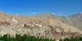 Buddhist monastery in the Basgo village in Ladakh in India.