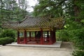 Buddhist monastery Bohen in North Korea Royalty Free Stock Photo