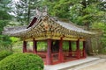 Buddhist monastery Bohen in North Korea Royalty Free Stock Photo