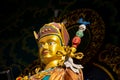 Buddhist monastery buddha statue in Lukla village, Nepal Royalty Free Stock Photo
