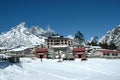 Buddhist monastery in the Himalayas