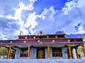 Buddhist Monastery in kaza himachal pradesh india